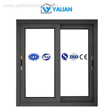 Aluminium Alloy Sliding Windows Triple-Track Double Glazing